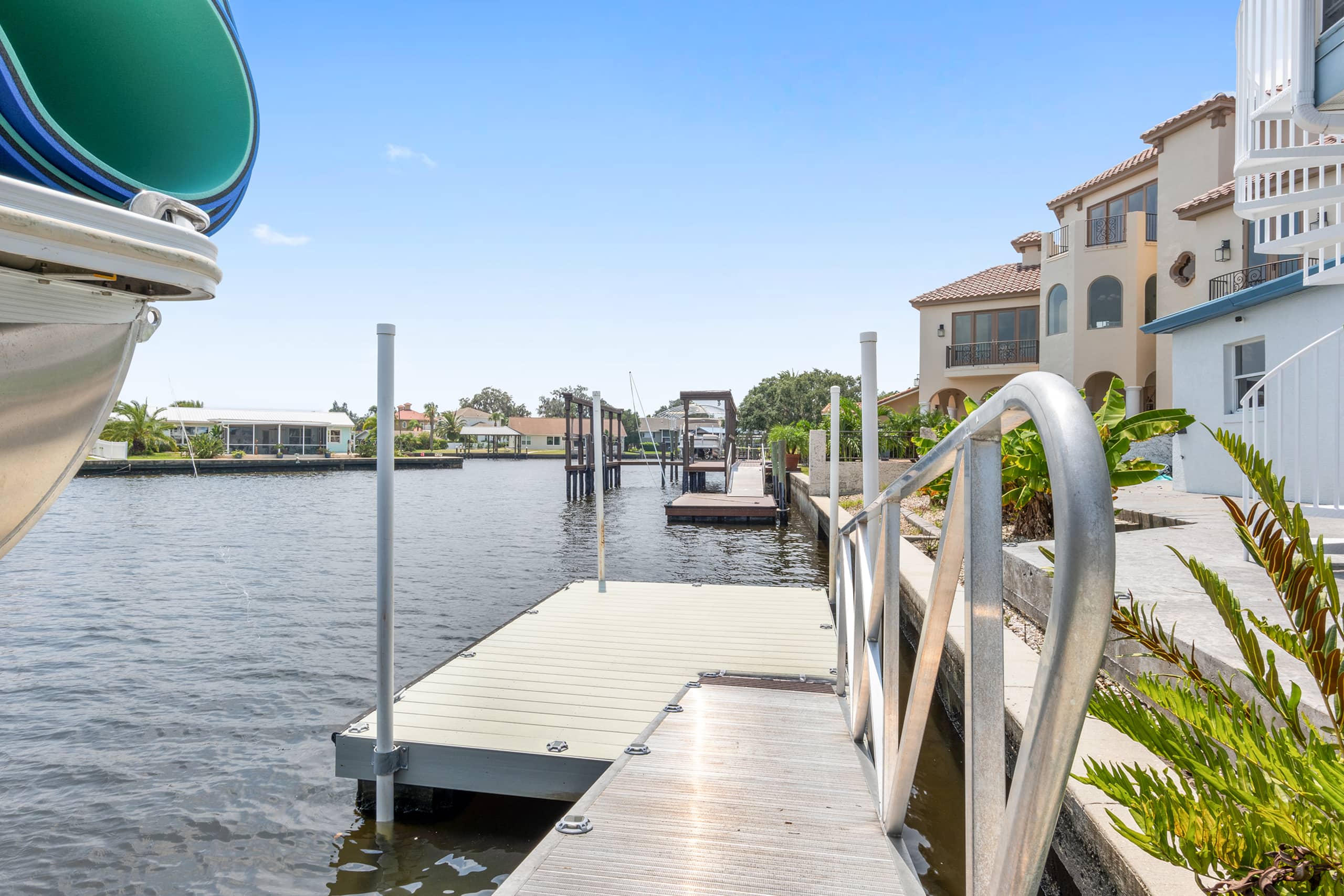 Private dock on Crystal River